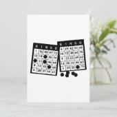 Bingo cartes jetons jeu illustration (Debout devant)