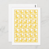 Bingo Cartes Markers Roubber Ducky Bubles (Devant / Derrière)