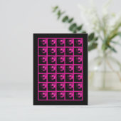 Bingo Cartes Markers Sweet 16 Hot rose Black Party (Debout devant)