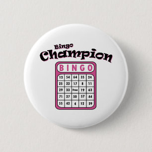 Bingo Champion Ronde Button 5,7 Cm