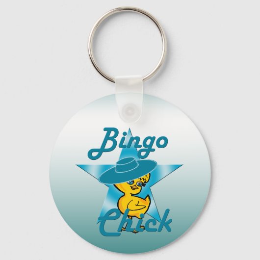 Bingo Chick #7 Sleutelhanger (Voorkant)