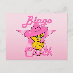 Bingo Chick #8 Briefkaart
