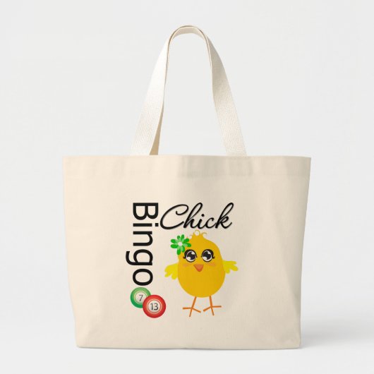Bingo Chick Grote Tote Bag (Voorkant)