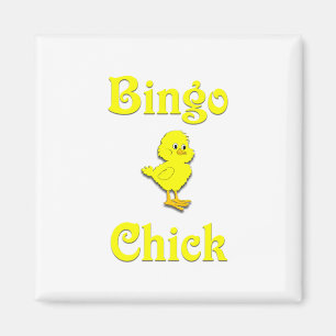 Bingo Chick Magneet