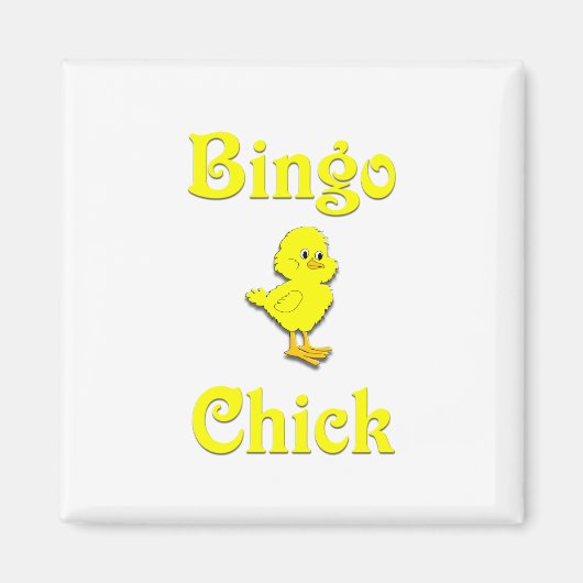 Bingo Chick Magneet (Voorkant)