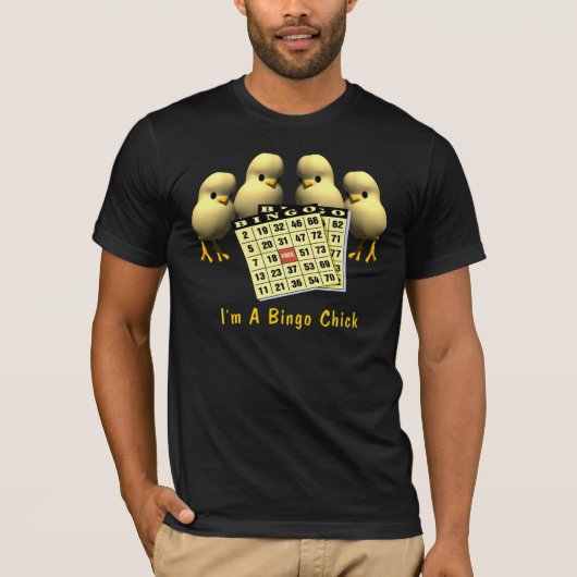 Bingo Chick T-shirt (Voorkant)