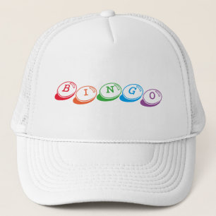 BINGO Colorful Lettering Fun Trucker Pet