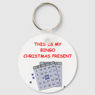 BINGO cristmas Sleutelhanger