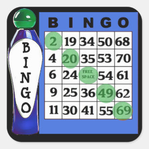BINGO & Dauber Stickers