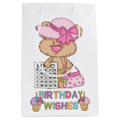 Bingo désire pour votre sac cadeau moyen anniversa (Devant)