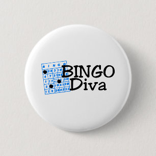 Bingo Diva Ronde Button 5,7 Cm