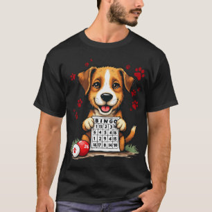 Bingo en Hond Grappige Bingo Ik hou van Bingo en m T-shirt