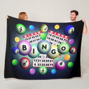 Bingo Fleece Deken