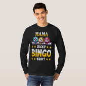 Bingo For Mama Lucky Bingo T-shirt (Voorkant volledig)