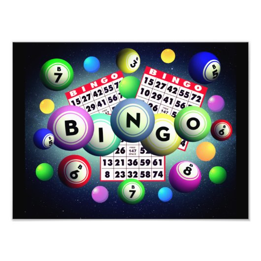 Bingo Foto Afdruk (Voorkant)