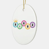 Bingo Game Keramisch Ornament (Links)