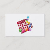 Bingo Game Visitekaartje (Achterkant)