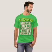 Bingo gepersonaliseerd t-shirt (Voorkant volledig)
