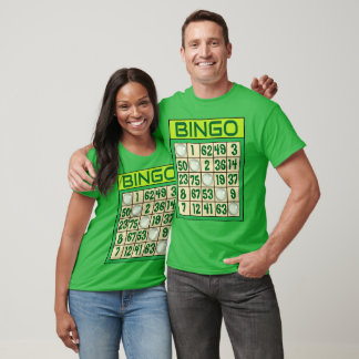 Bingo gepersonaliseerd t-shirt