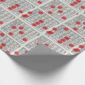 Bingo Gift Wrap Cadeaupapier (Hoek)