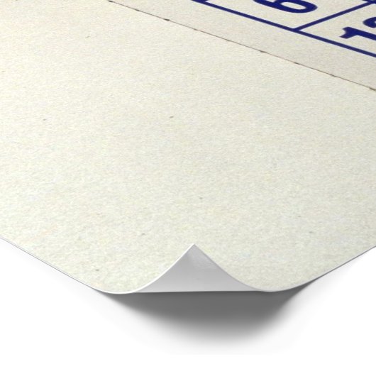 Bingo: gokken poster (Hoek)