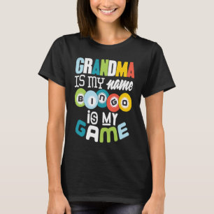 Bingo Grandma Lucky oma Nana Mimi Women T-shirt