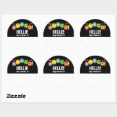 Bingo Hallo Naam Sticker (Vel)