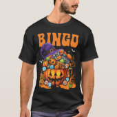 Bingo Halloween Bingo Speler T-shirt (Voorkant)