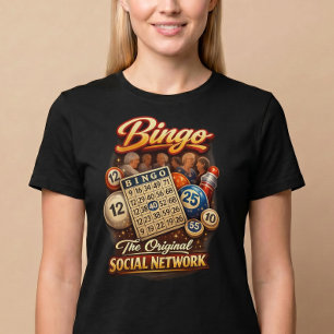 Bingo: Het Originele Sociale Netwerk T-shirt