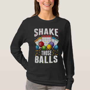 Bingo Humor Mannen Vrouwen Funny Bingo Player T-shirt