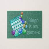 Bingo is mijn Game-o Funny Quote Legpuzzel (Horizontaal)