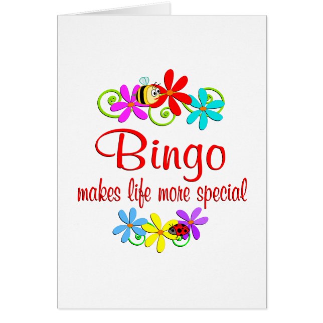 Bingo is speciaal (Voorkant)