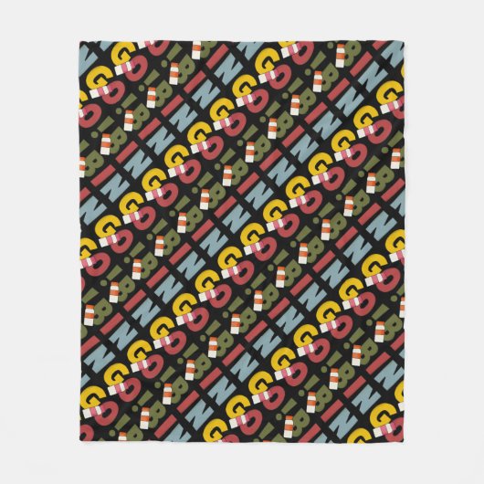 Bingo Jeu mot d'art flece couverture (Devant)