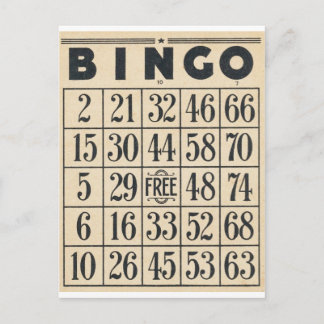  Bingo Kaart