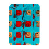 BINGO-kaart Abstract indrukwekkend Magneet (Verticaal)