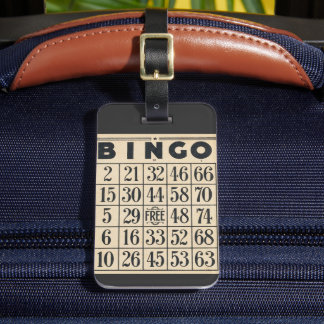  Bingo Kaart Bagagelabel