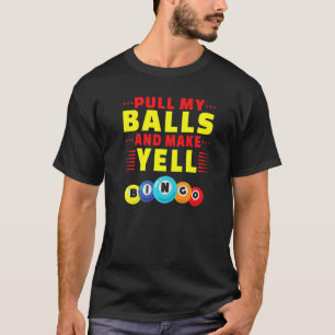 Bingo Kaart Game Bingo Player Bingo Kaarten Bingo T-shirt