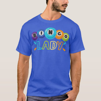 Bingo Kaart Game Grandma Bingo Player Bingo Kaarte T-shirt