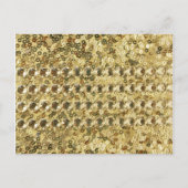 Bingo Kaart - gouden pailletten (Achterkant)