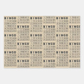  Bingo Kaart Inpakpapier Vel (Voorkant)