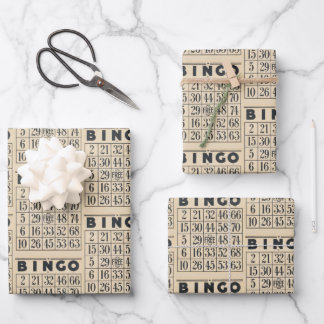  Bingo Kaart Inpakpapier Vel