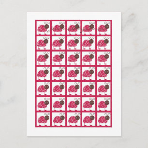 Bingo Kaart Markers Berry Garden Pink Lady Bug