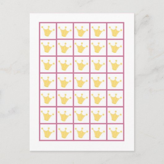 Bingo Kaart Markers Oerwoud Queen Tiger Safari Zoo (Voorkant)