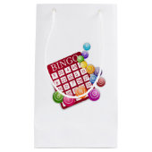 BINGO-Kaart met BINGO Balls Klein Cadeauzakje (Voorkant)