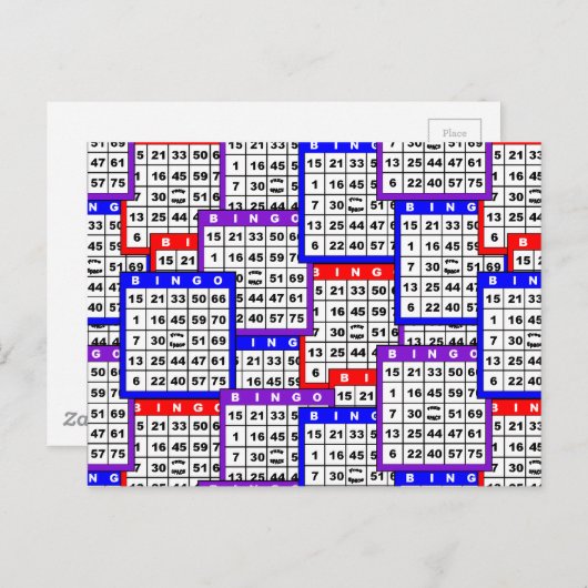 Bingo Kaarten (Voorkant / Achterkant)