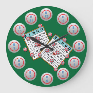Bingo Kaarten en Ballen Grote Klok