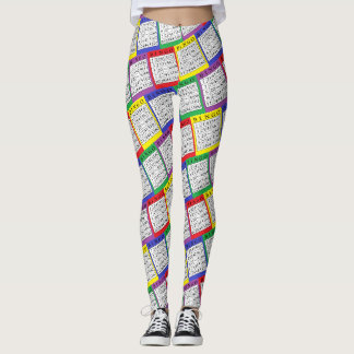 BINGO-kaarten Leggings