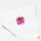 BINGO LADY RONDE STICKER (Envelop)