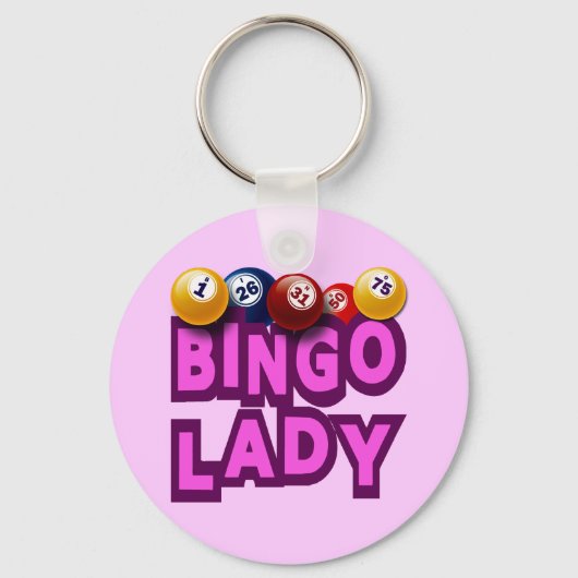 BINGO LADY SLEUTELHANGER (Voorkant)