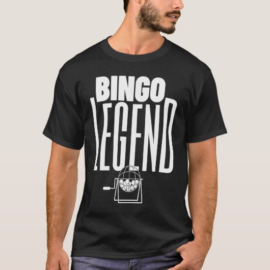 Bingo Legend  Bingo  2 T-shirt (Voorkant)